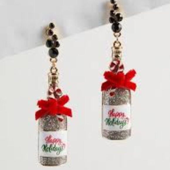 Torrid Happy Holiday Bubbly Earrings - New - Picture 1 of 4